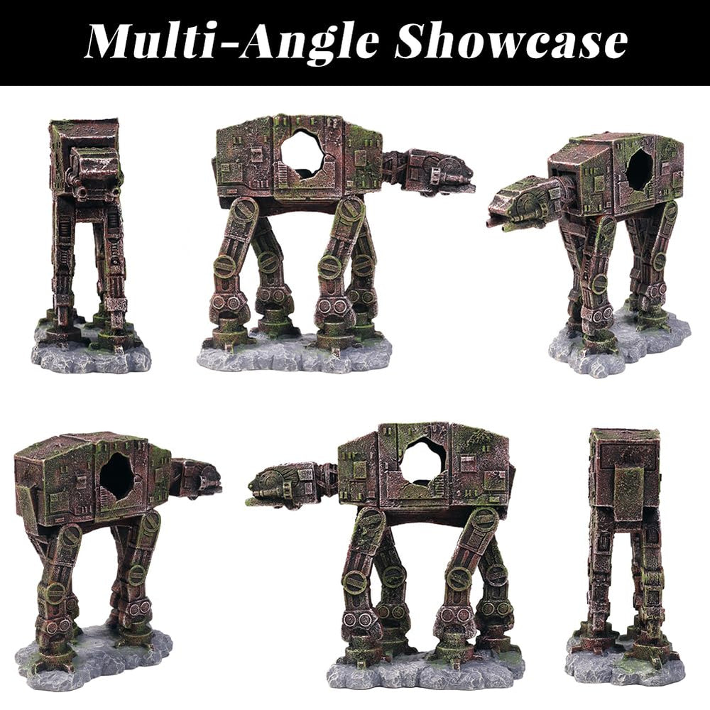 PTFJZ AT-AT: orificios de paso para peces en ambos lados.