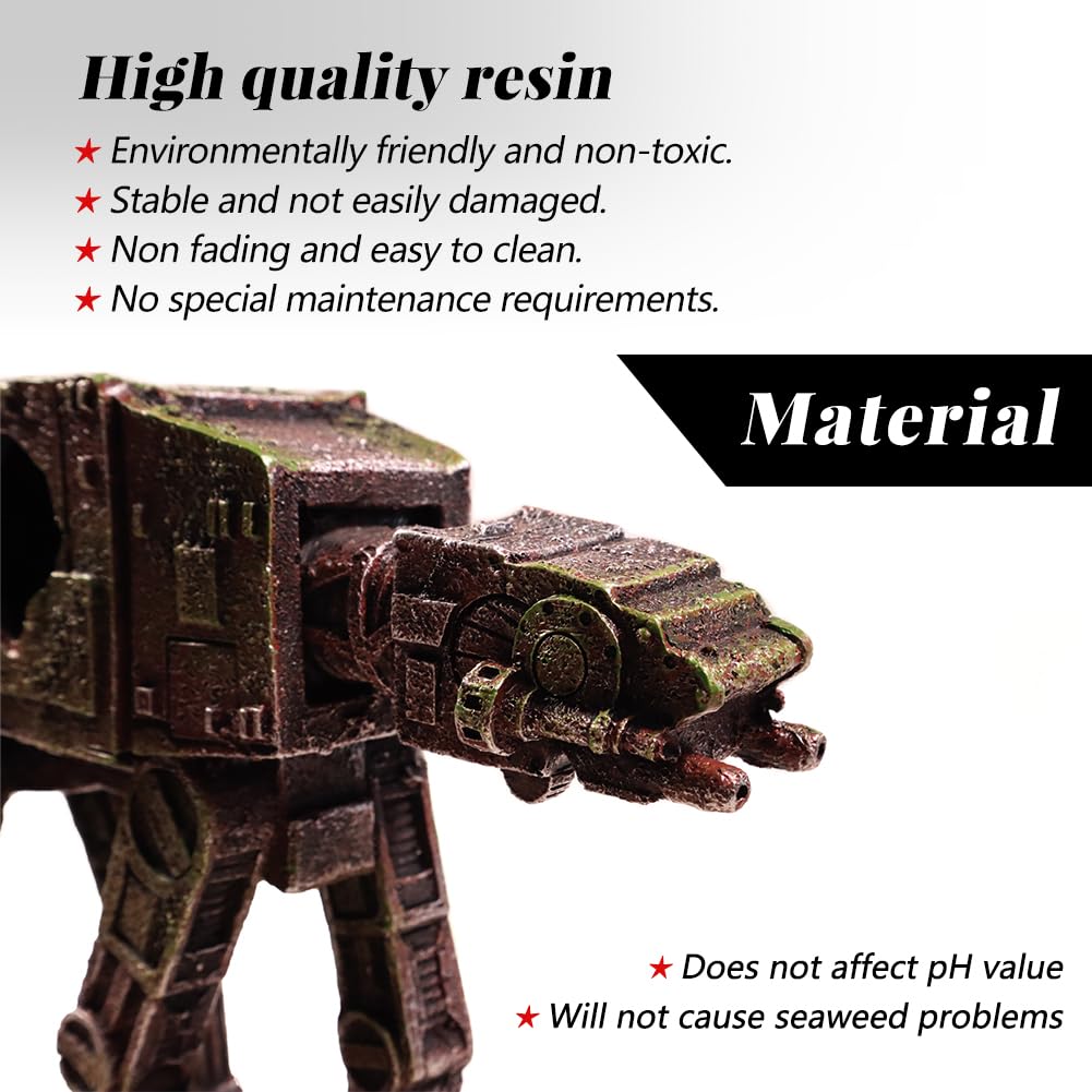PTFJZ AT-AT: textura y color realistas para un paisaje creíble.