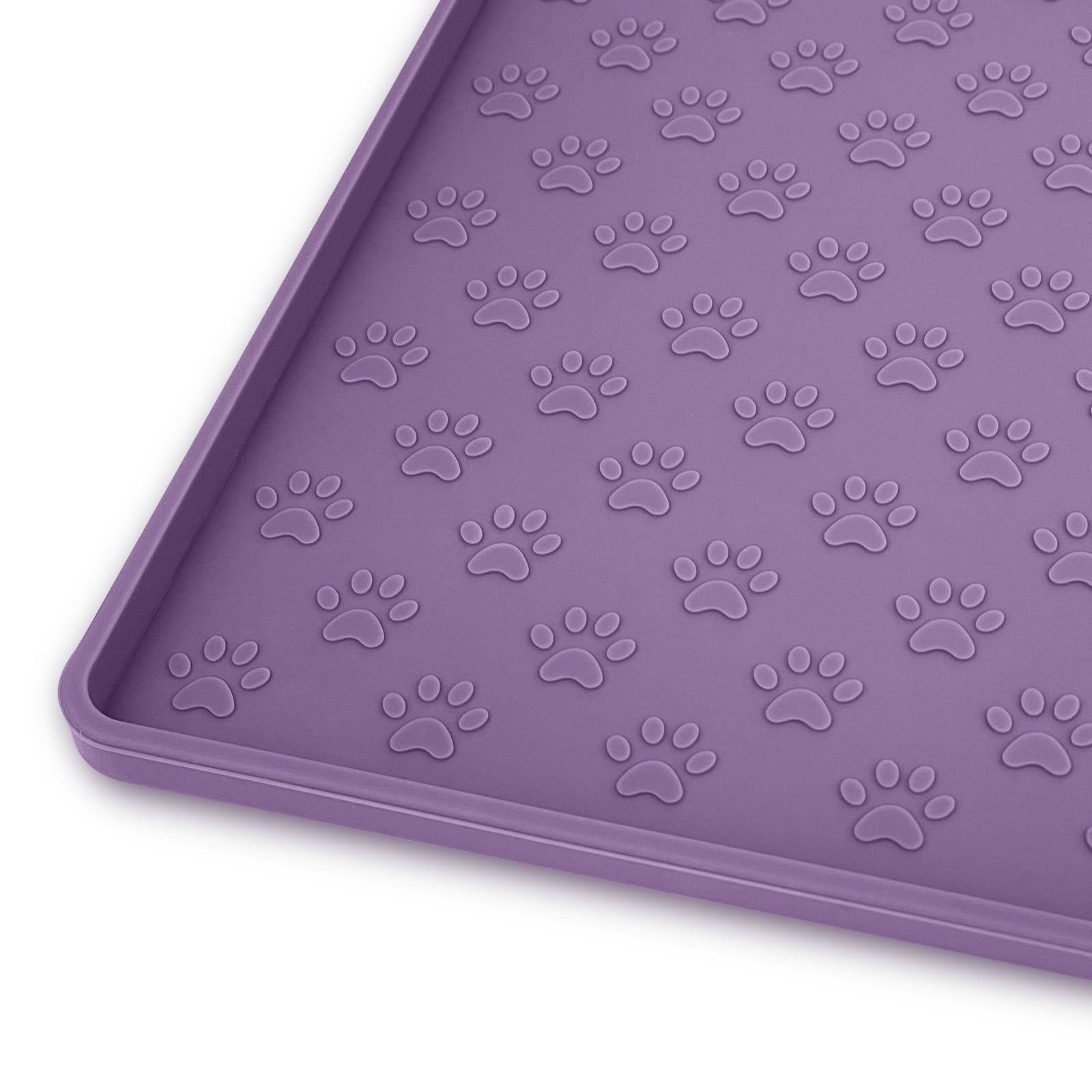 Ptlom alfombrilla anti-deslizante para alimentación que mantiene los tazones en su lugar