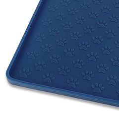 Ptlom alfombrilla mascotas silicona antideslizante evita deslizamientos durante la comida
