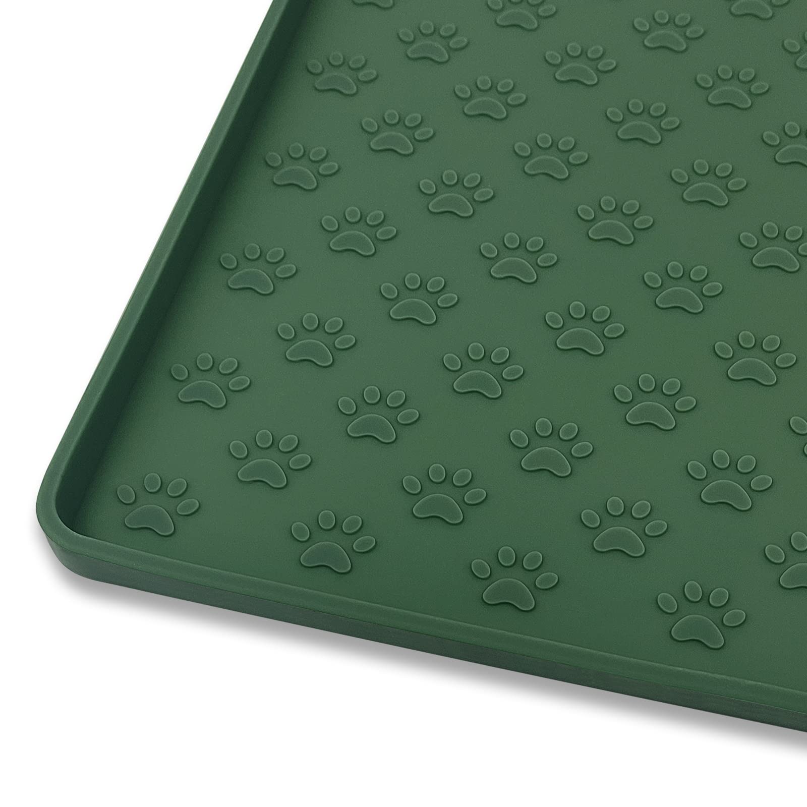 Ptlom alfombrilla de silicona para perros y gatos, ideal para comidas limpias.