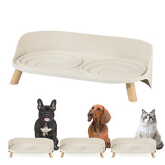 PTOBER soporte elevado para comederos perros y gatos mejora la postura durante la comida