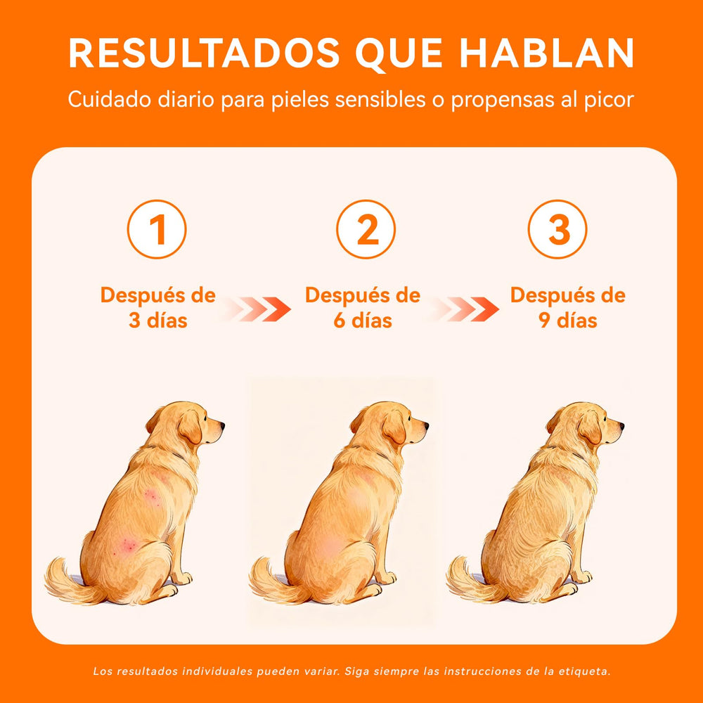 Spray para perros y gatos Puainta, formulado para piel sensible