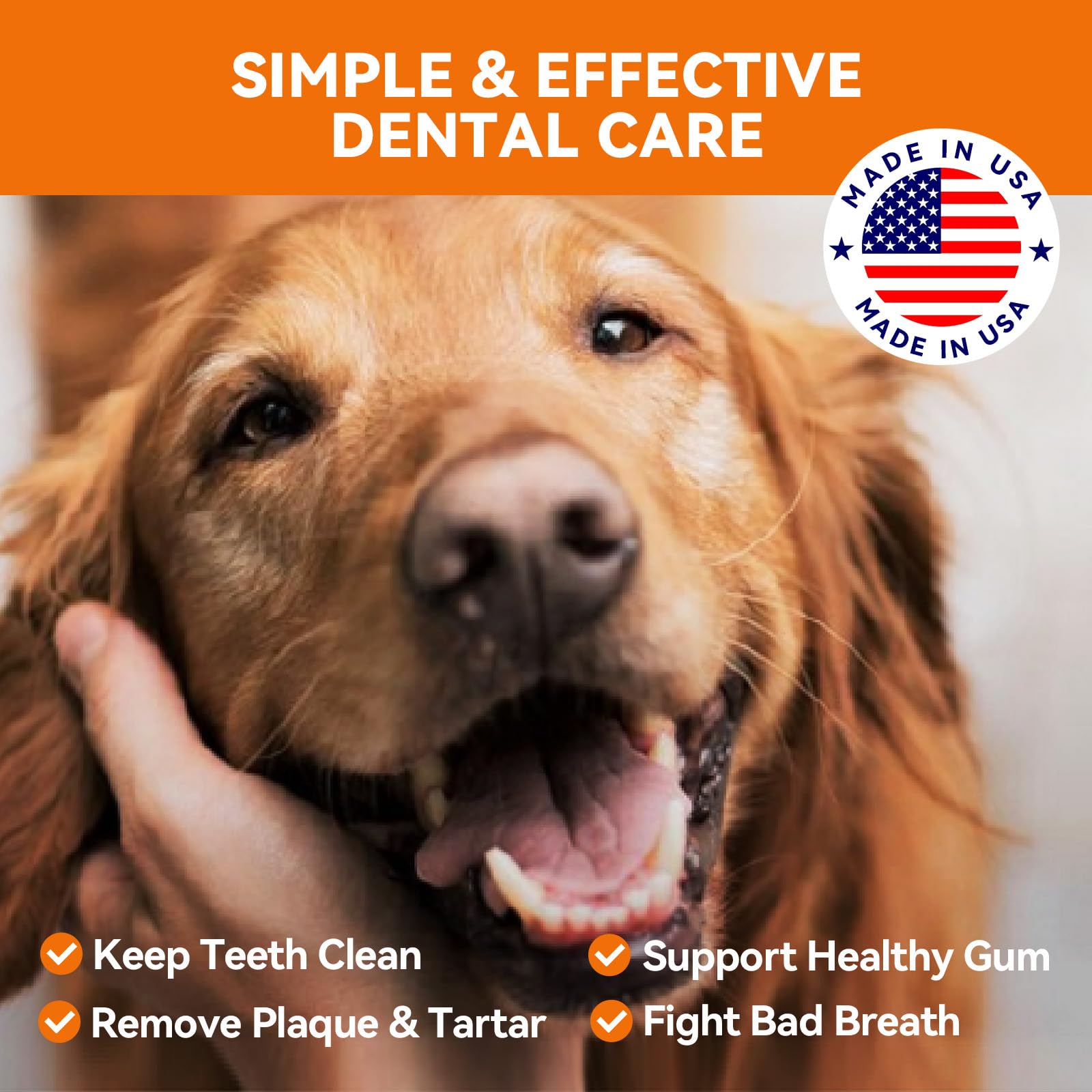 PUAINTA polvo dental, frescor de aliento para perros