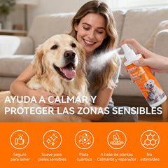 Aplicación manual de Puainta para zonas sensibles de la piel de tu mascota