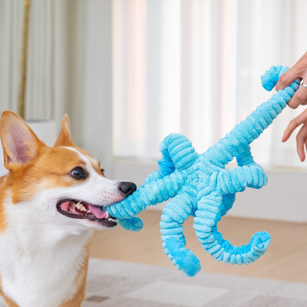 Pubialo Pulpo interactivo: chirriador interno para captar la atención durante el juego.
