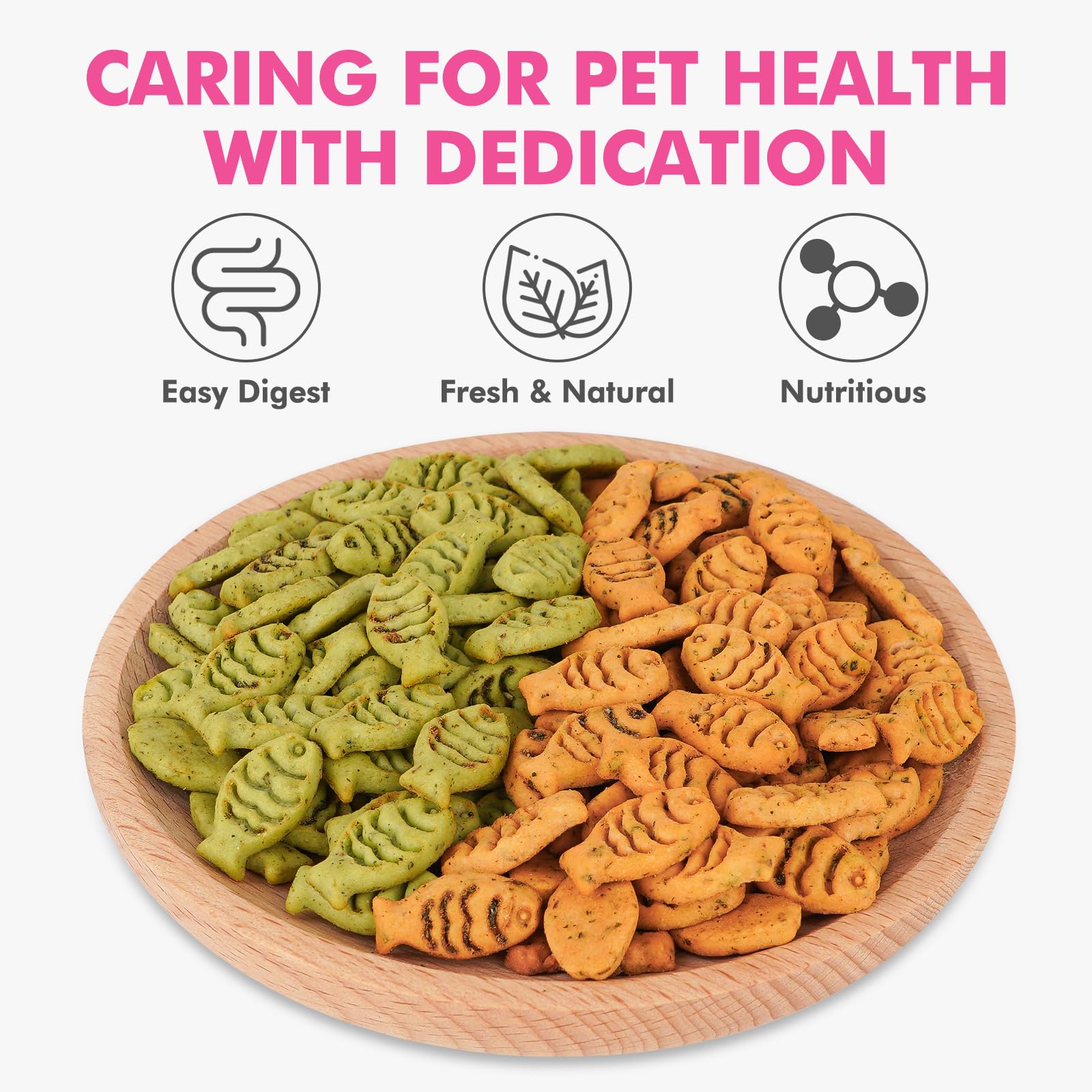 Puddonio dos sabores representados por colores para gatos curiosos.