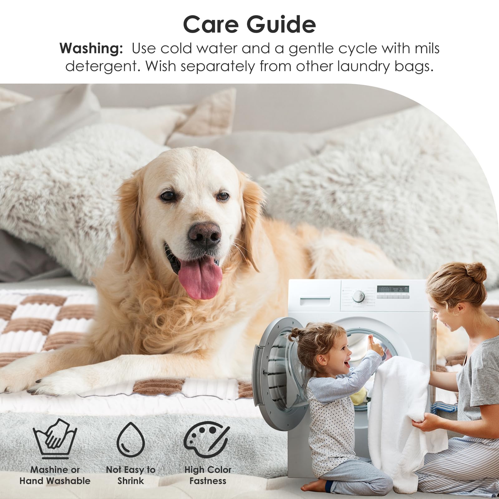 PulseFay funda para perro protege muebles y esquinas con elegancia