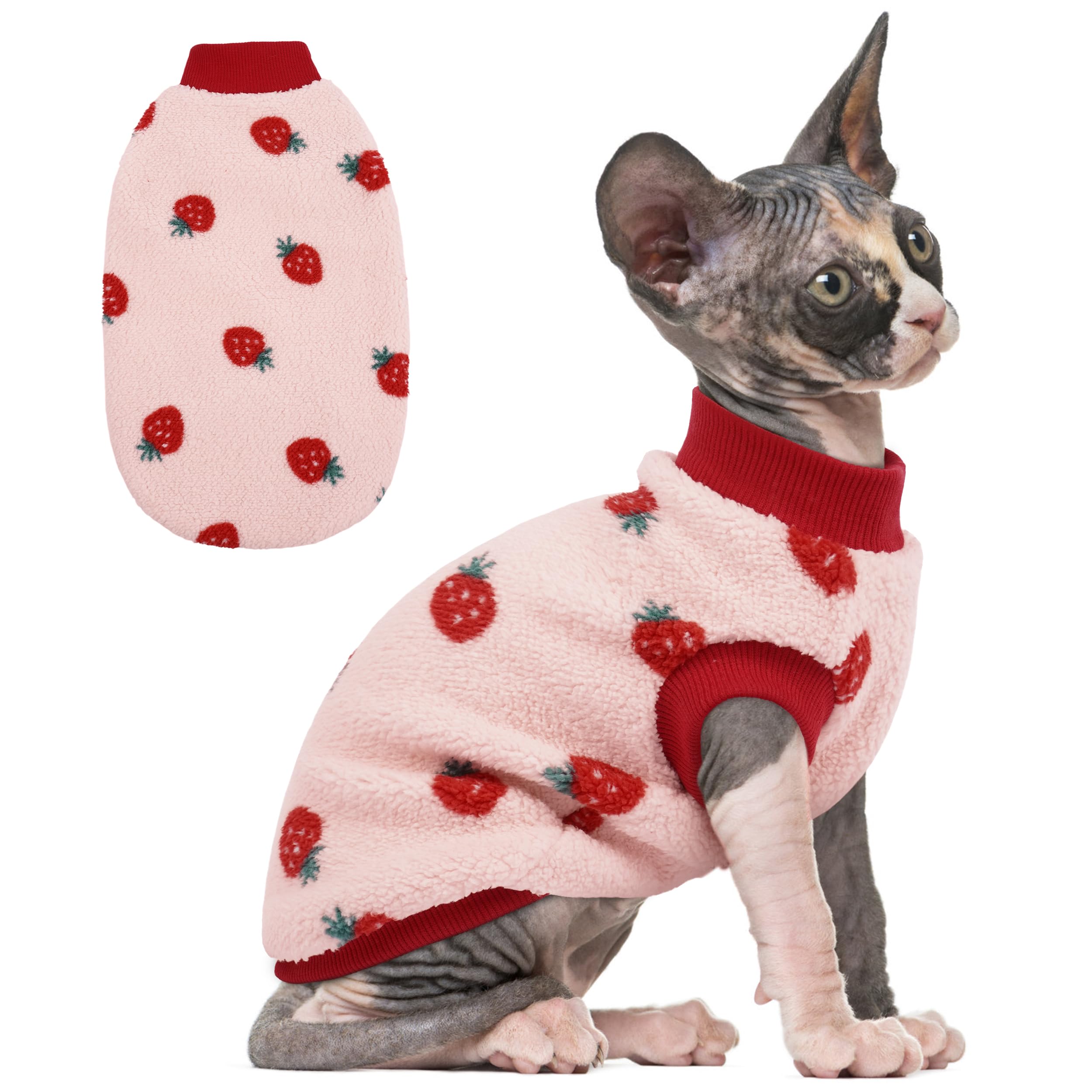 PUMYPOREITY suéter para gato con felpa cálida ideal para siestas