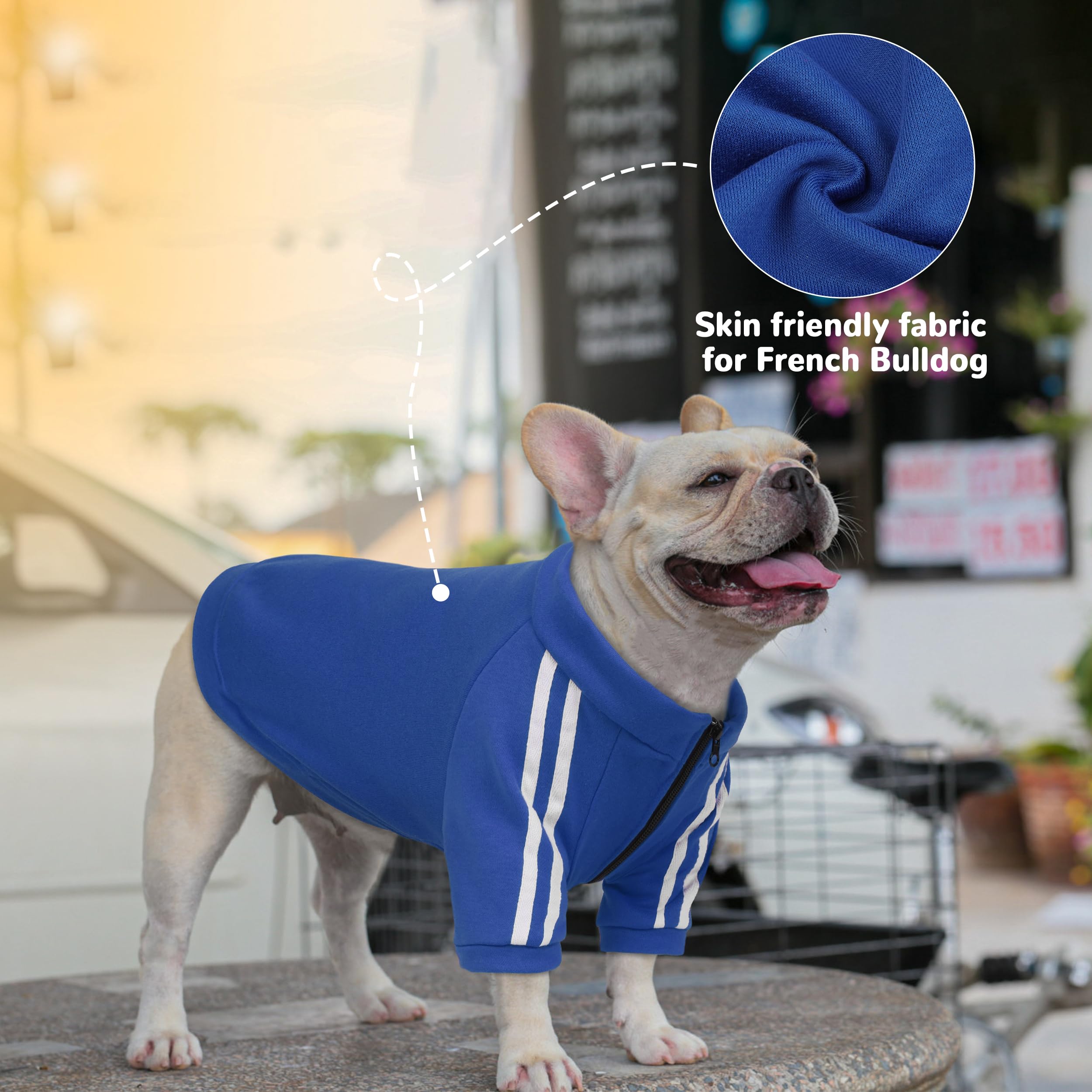 PUMYPOREITY sudadera capucha con cierre en cuello, fácil de vestir.