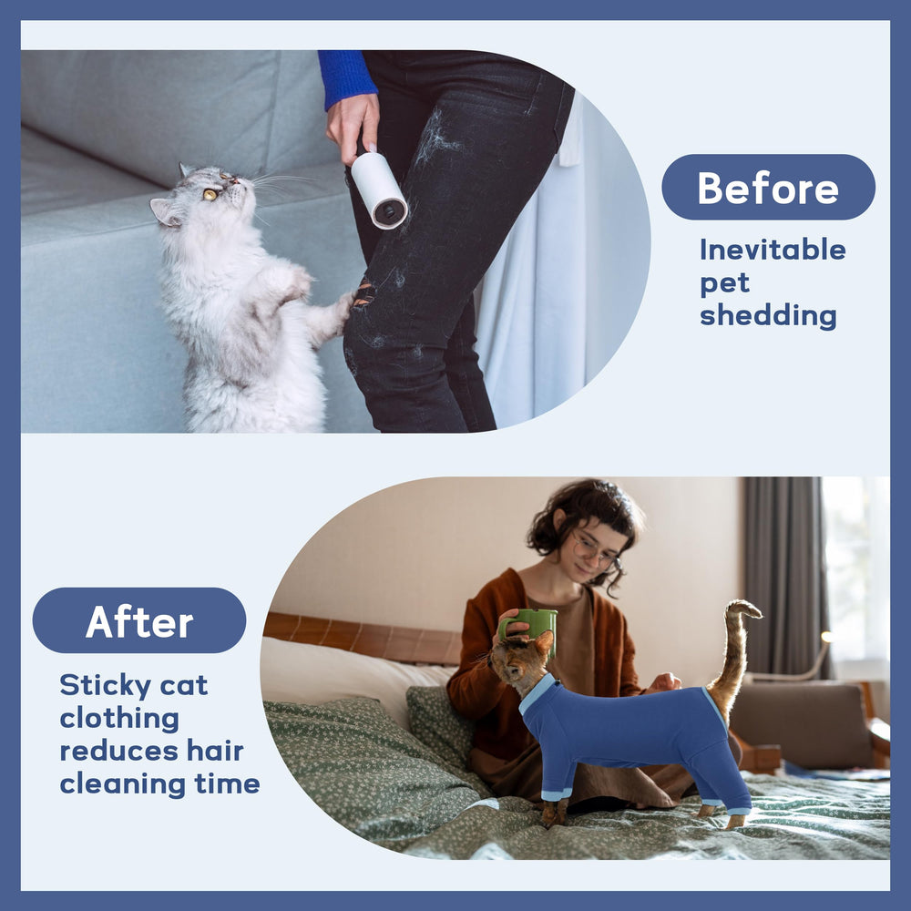 PUMYPOREITY suéter para gatos, ajuste cómodo y fácil de colocar.