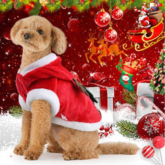 Puoyis disfraz navideño para perro como regalo de Navidad, opción divertida para mascotas.