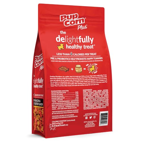Pup Corn Plus utiliza ingredientes de Norteamérica.