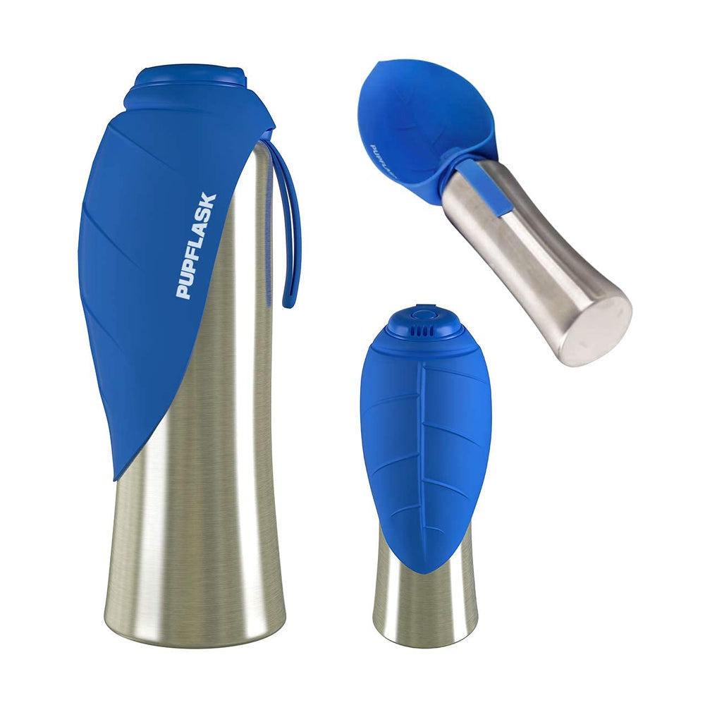 Diseño antifugas de PupFlask para viajar sin complicaciones.