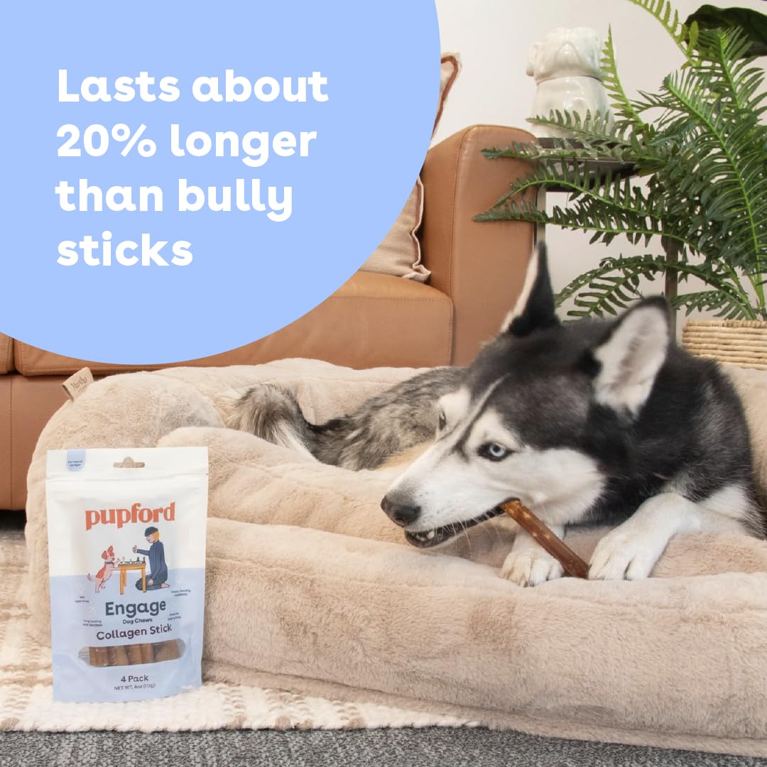 Pupford Colágeno Stick, envoltura natural sin aditivos.