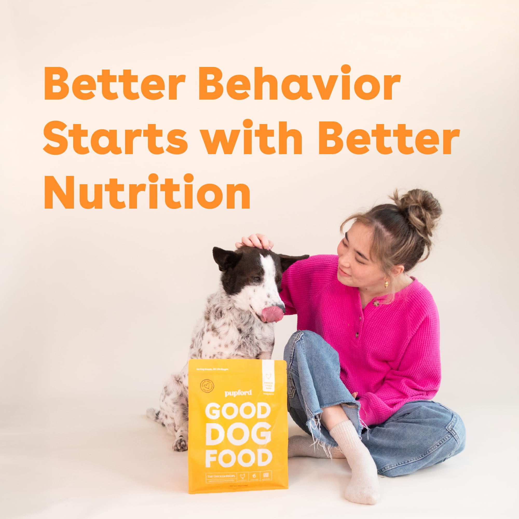 Pupford Good Dog Food sin azúcares añadidas para evitar picos de energía