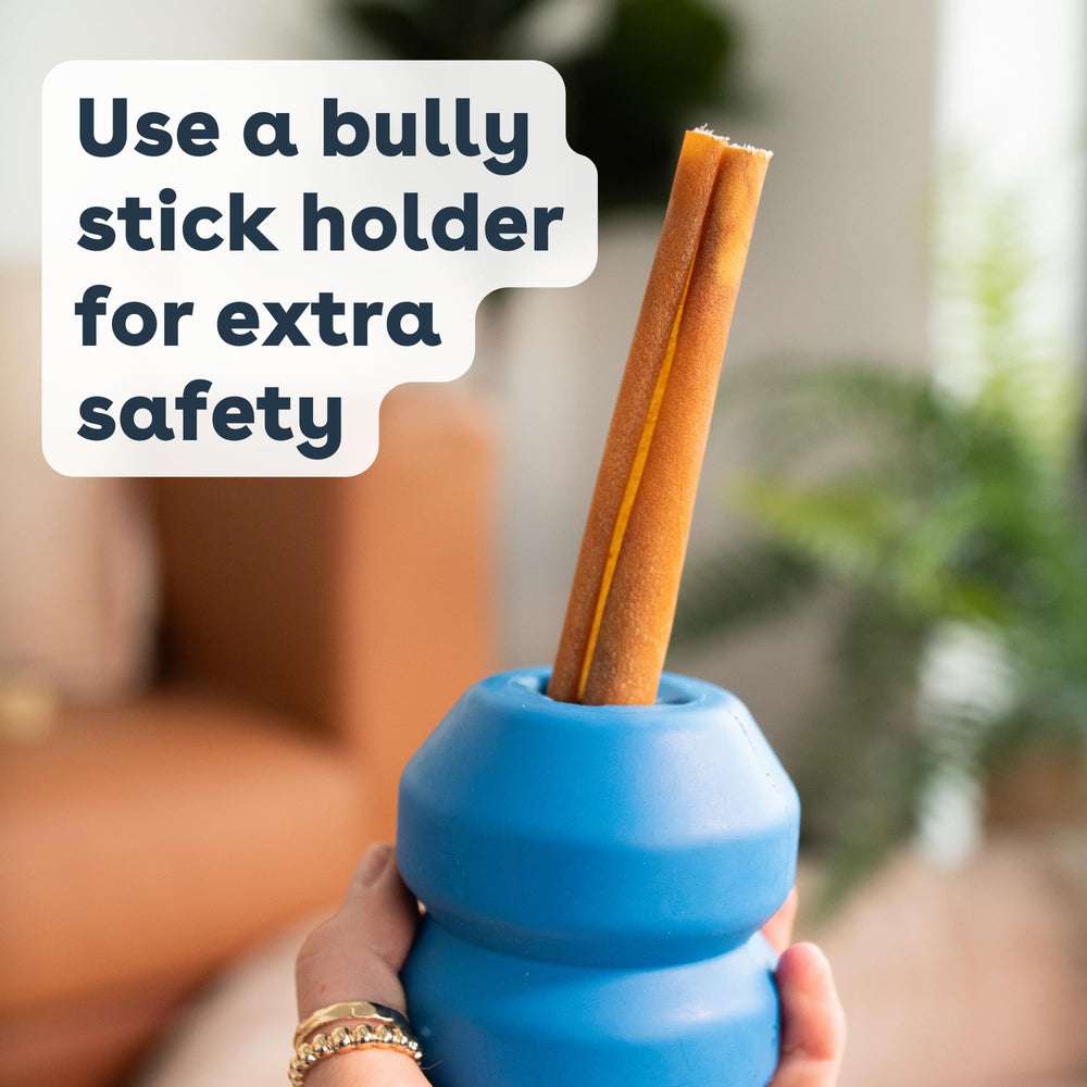 Pupford bully sticks para relajarse durante grooming y calma