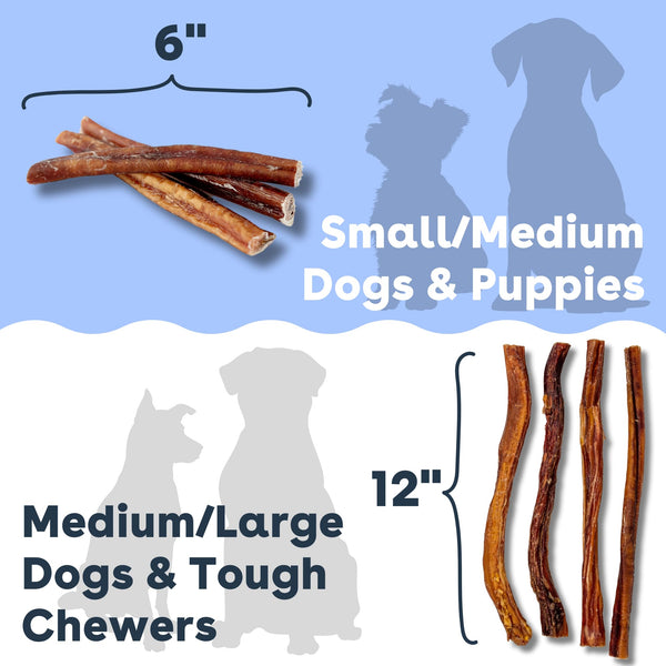 Pupford bully sticks para viajes en coche, entretenimiento en ruta