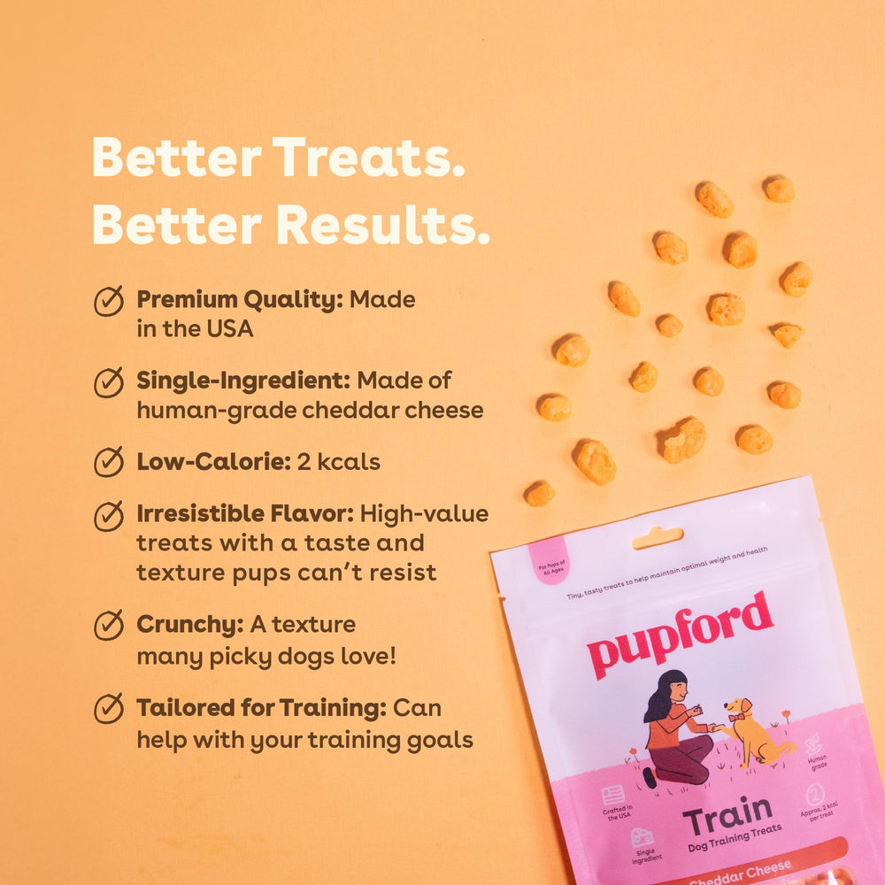 Pupford Premios sin migas, ideal para entrenamientos limpios en casa.