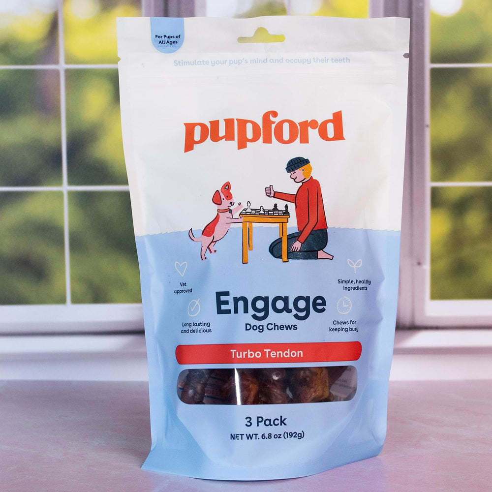 Pupford sin aditivos ni rellenos: opción natural para masticar.