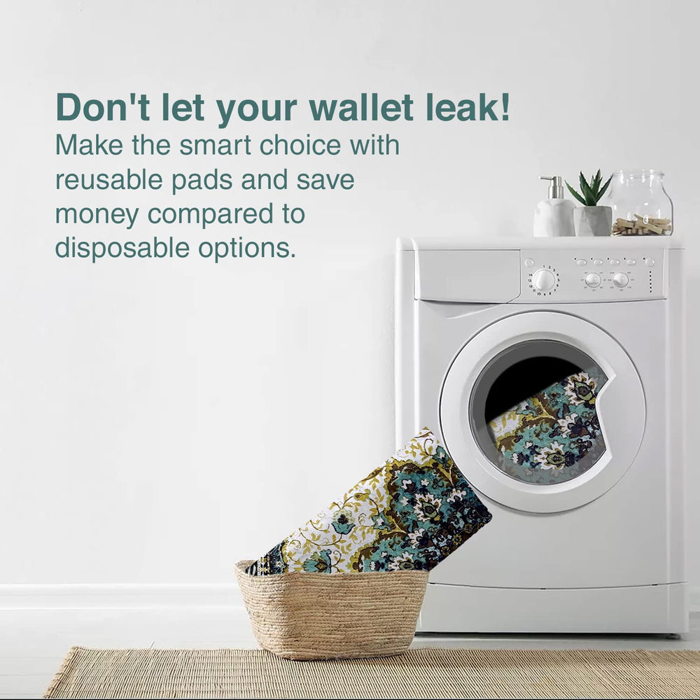 PUPIBOO almohadilla lavable, lavado a máquina para cuidado sencillo