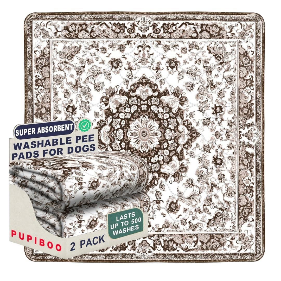 Pupiboo almohadilla lavable para perros y gatos con alta absorción para entrenamiento
