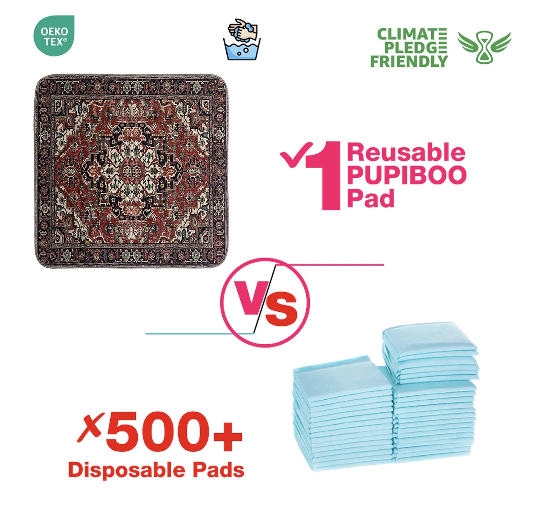 PUPIBOO almohadilla-para-gatos-y-perros-absorbente ideal para entrenamiento.