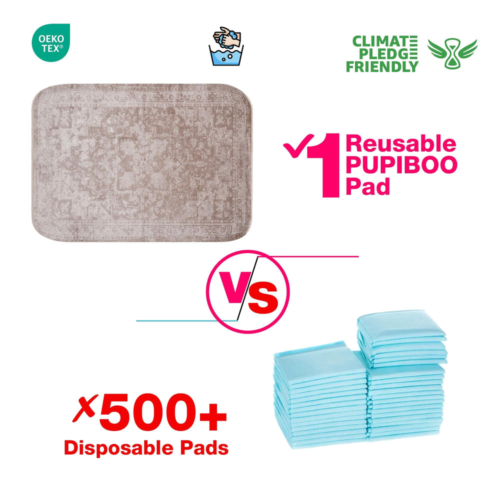 PUPIBOO base antideslizante: mantiene la almohadilla en su sitio.