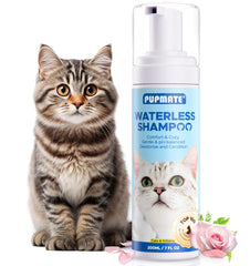 PUPMATE champú seco para gatos en aerosol mejora el aseo entre baños