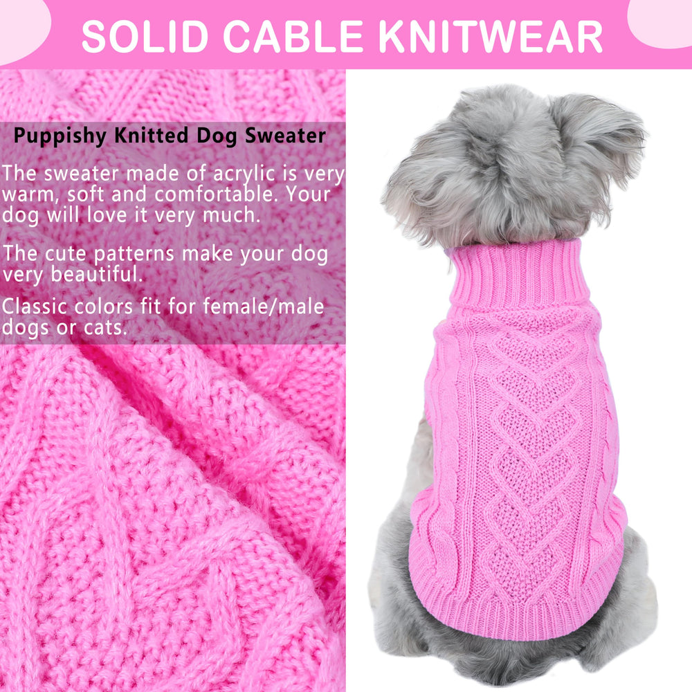 Color rosa suave de Puppishy, complemento perfecto para paseos de invierno.