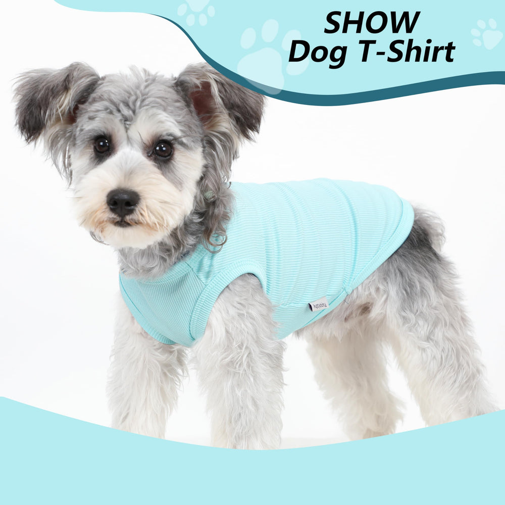 Puppishy tejido suave para perro, ropa confortable para días templados.