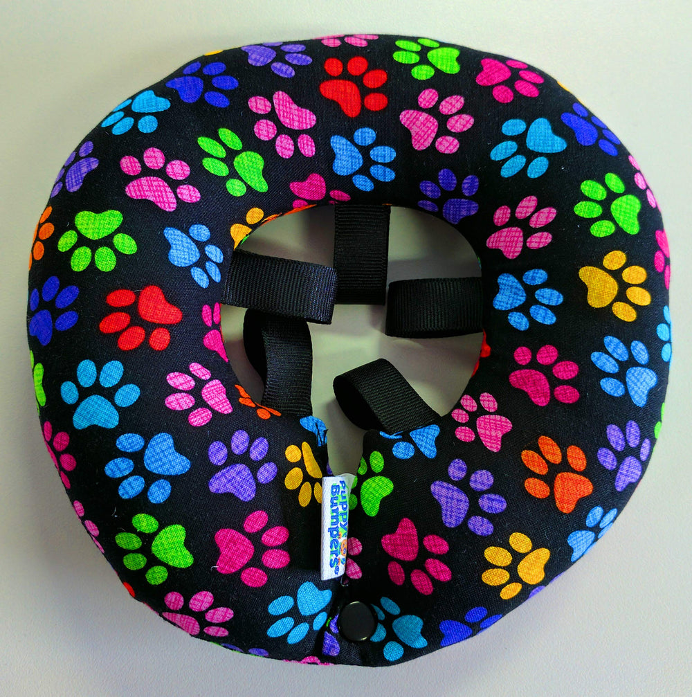 Puppy Bumpers con sujeción interior, evita que el collar se deslice y mantenga al perro seguro.