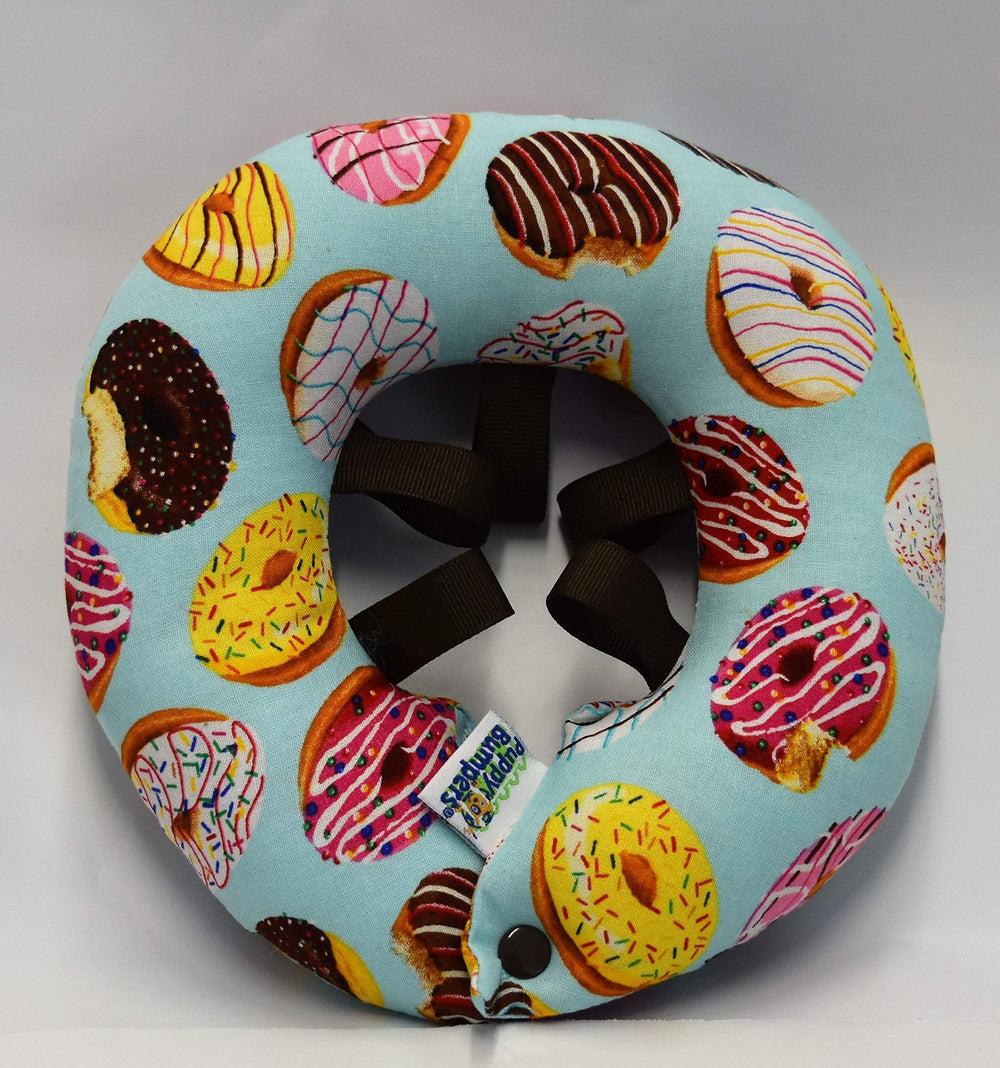 Puppy Bumpers Tossed Donuts: collar seguro para perros en exterior