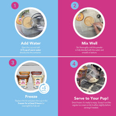 Puppy Scoops: helado para perros con ingredientes de grado humano.