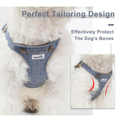 Puppytie arnés con ajuste patentado para un ajuste perfecto.