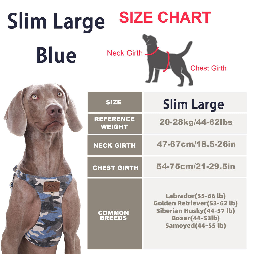 Puppytie arnés ligero y cómodo con tela Oxford suave
