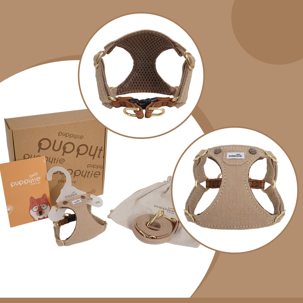 Puppytie ergonomic adjustment buckle protects joints during activity.