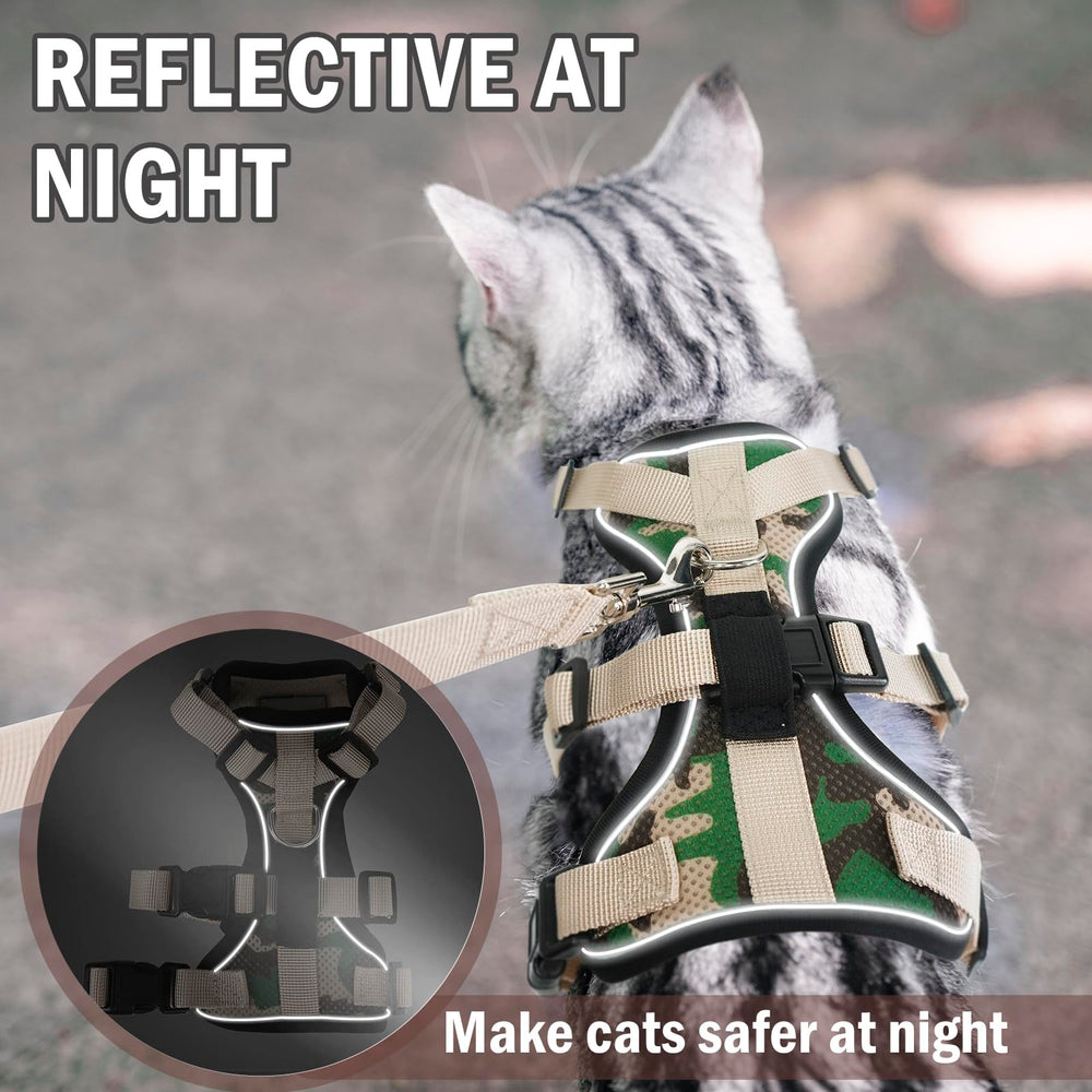 Arnés PUPTECK con tiras reflectantes para visibilidad nocturna