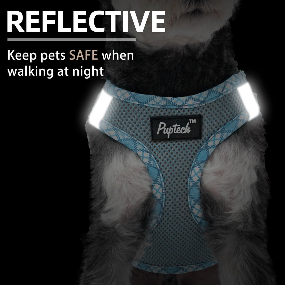 PUPTECK arnés reflectante ideal para paseos nocturnos