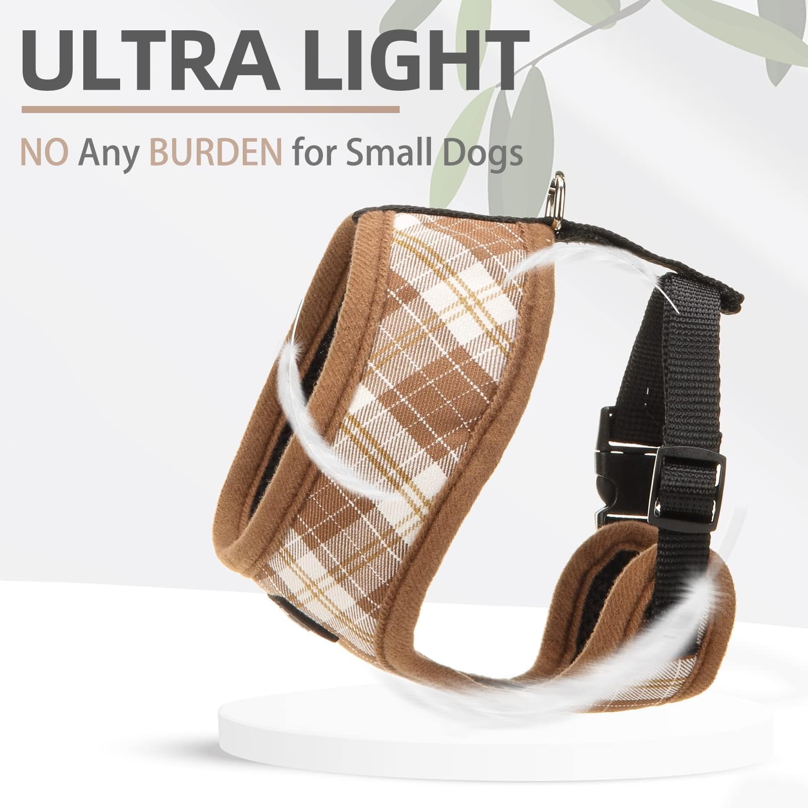 Arnés PUPTECK disponible en tallas XS a L para mascotas.