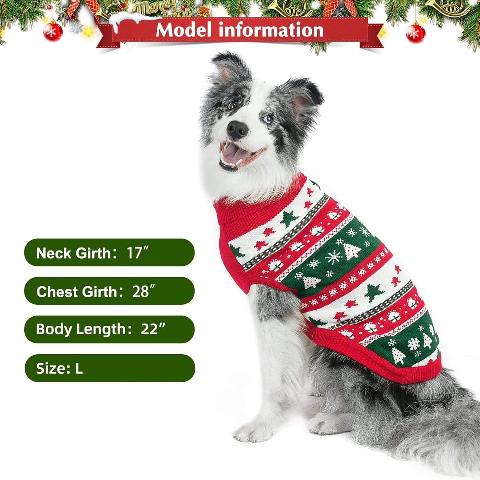 PUPTECK sudadera navidad lavable a máquina, rojo
