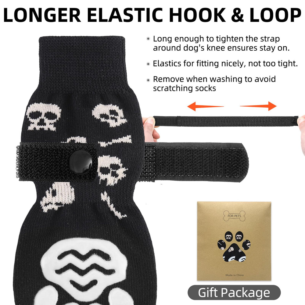 Calcetines PUPTECK con ajuste elástico para un uso seguro durante la actividad.