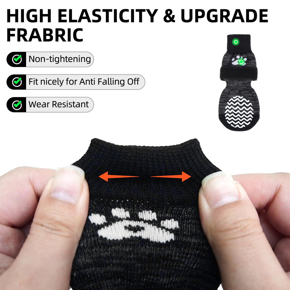Ajuste elástico con cinta mágica para evitar caídas de PUPTECK