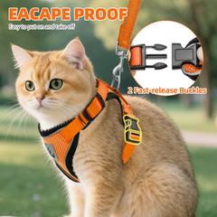 PUPTECK arnés para gato malla suave, transpirabilidad para comodidad duradera.