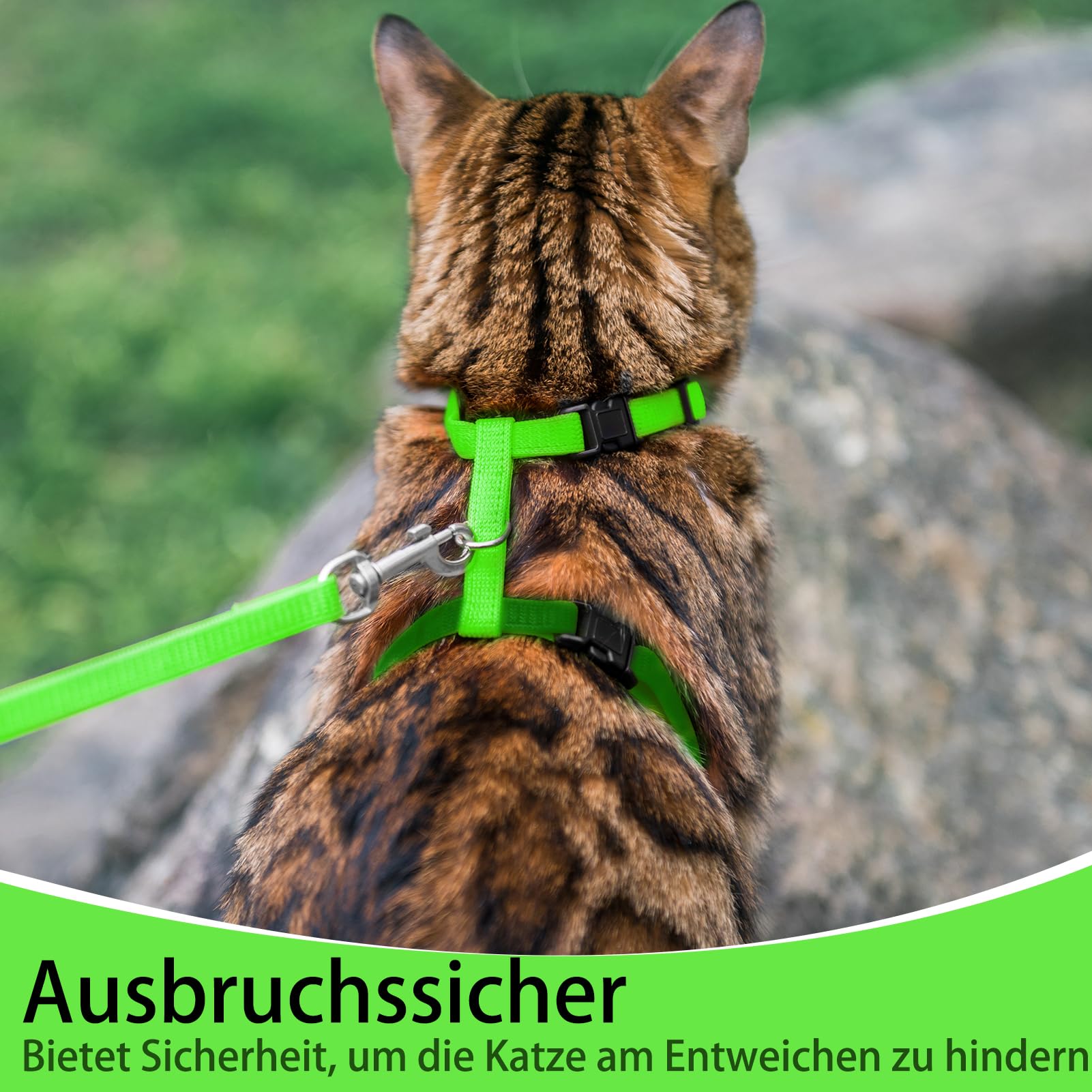 PUPTECK arnés gato: material suave para evitar irritación diaria.