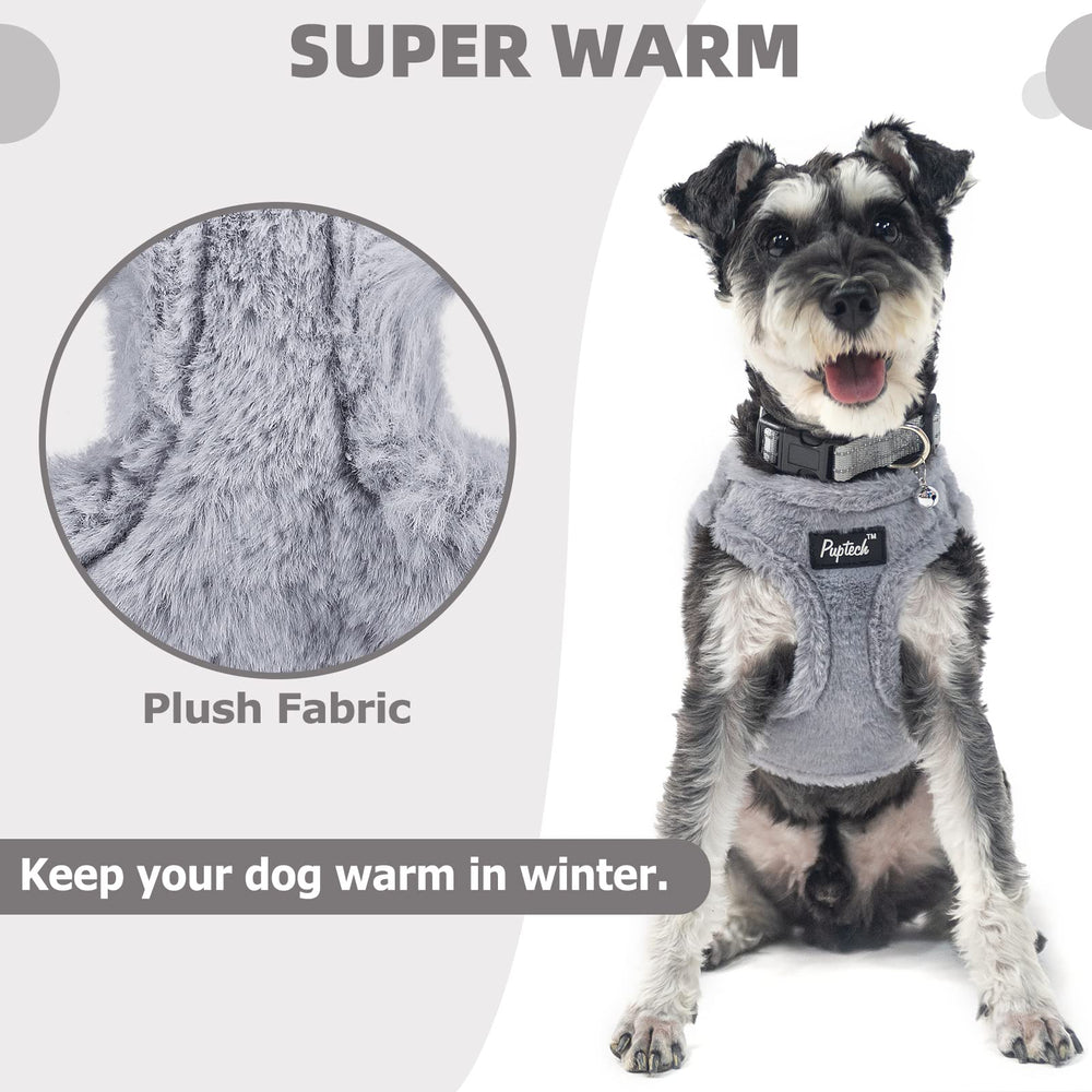 PUPTECK arnés de malla suave acolchada para comodidad durante caminatas.