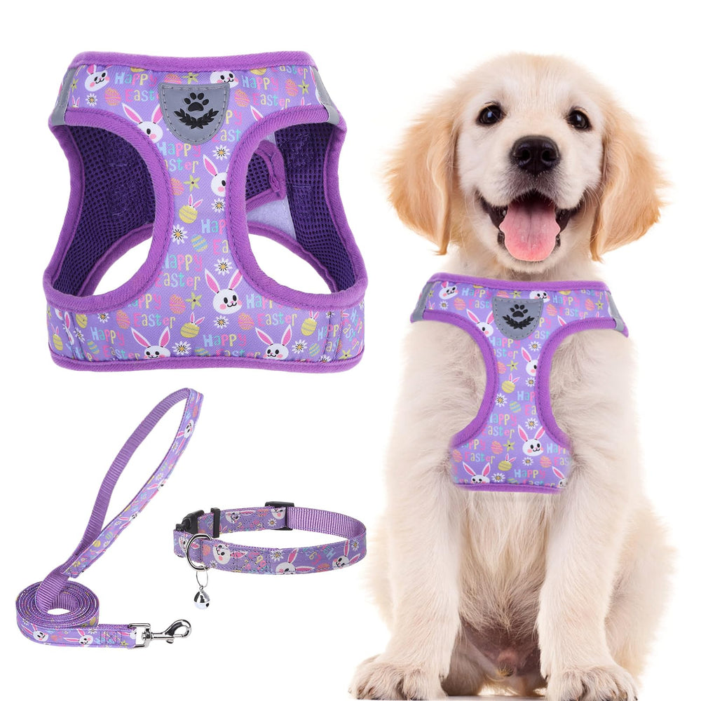 PUPTECK arnés-perro-ajustable para paseos seguros y cómodos.