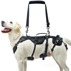 PUPTECK arnés para perro mediano con correas traseras que facilitan subir escaleras.