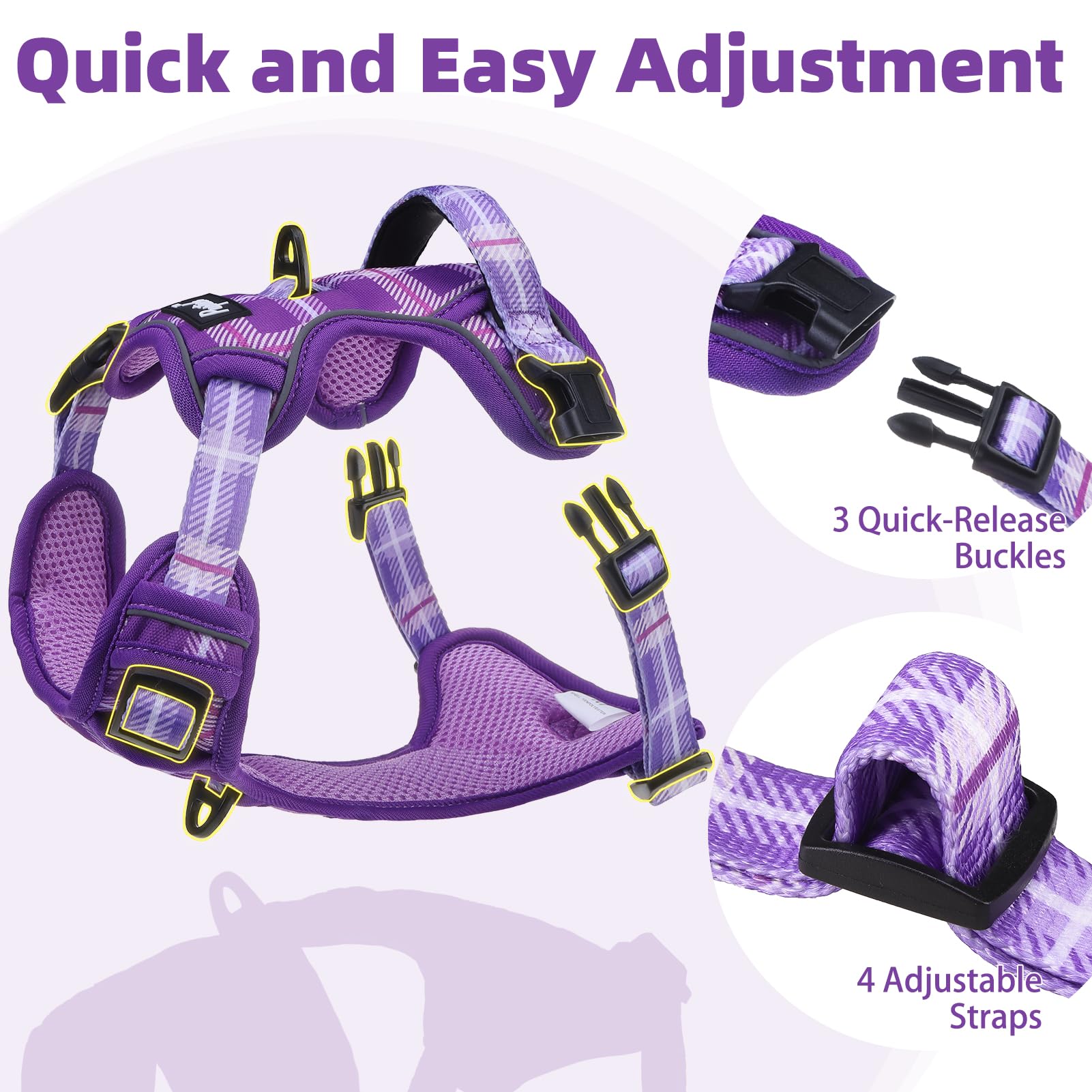 PUPTECK acolchado suave para paseos prolongados y sin fricción