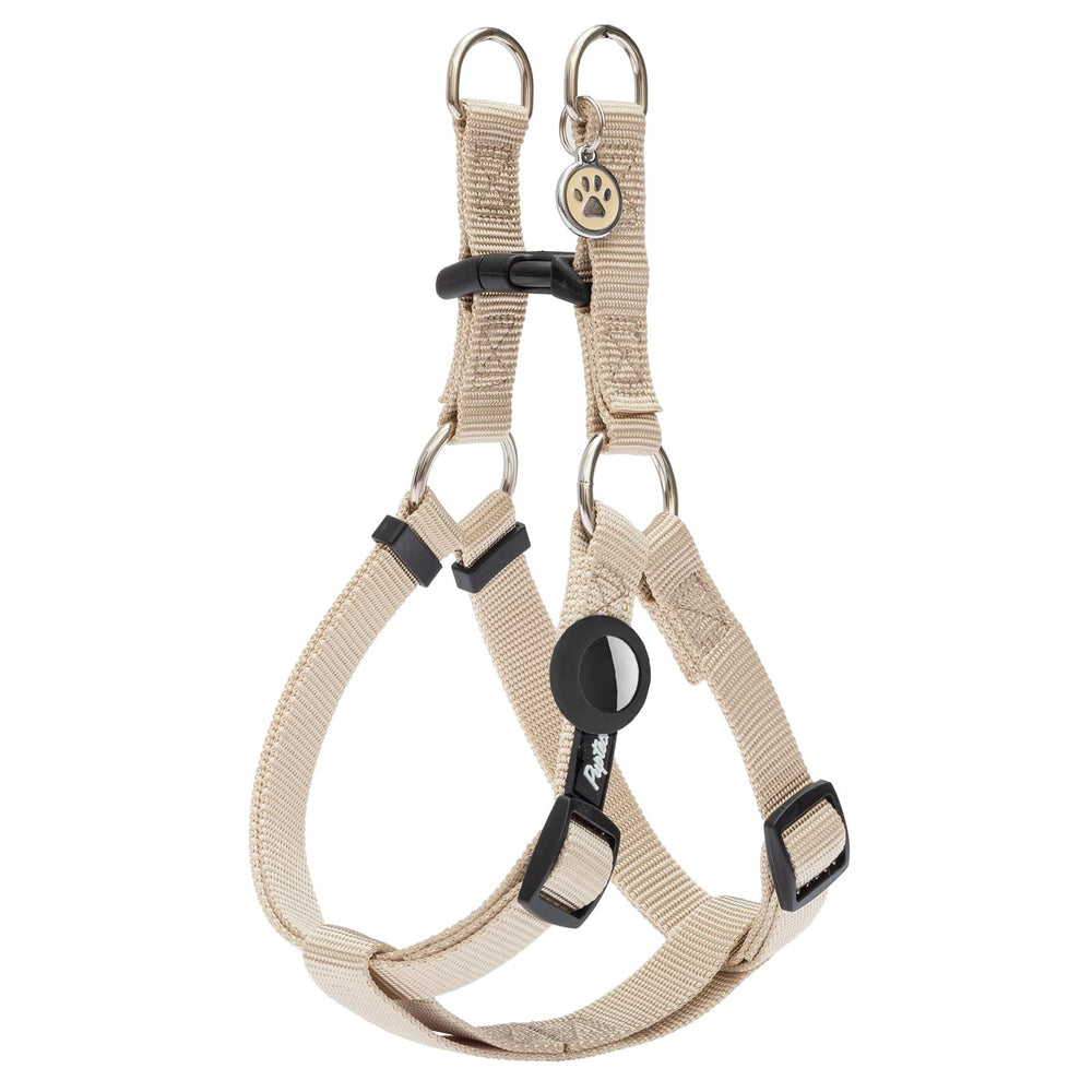 Arnés Pupteck sin tirones, diseño triangular para control cómodo sin cuello.